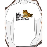 Мужская футболка “All glory to the Hypnotoad“ фото