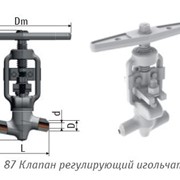 Клапан регулирующий игольчатый DN10 10с-7-1 фото