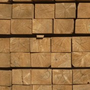 Брус деревянный 100 х 100 мм, длина - 4.5 м и 6.0 м фото