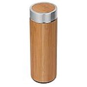Вакуумный термос Moso из бамбука фото