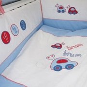 Комплект постельного белья FunnaBaby Baby Car (5 предметов) фото