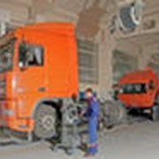 Обслуживание техническое грузовых автомобилей фото