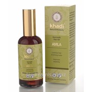 Аюрведическое, травяное масло для ухода за волосами Khadi®“Амла“ от выпадения волос фотография