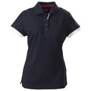 Рубашка поло женская ANTREVILLE, темно-синяя, размер XL фотография