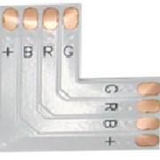Коннектор для LED ленты SMD5050 10mm RGB L type