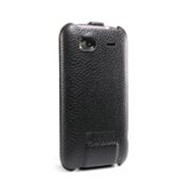Черный Кожаный чехол i-Carer HTC фото