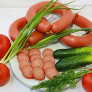 Колбаса варено-копченая “краковская“ халал фото