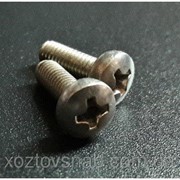 Винт с полукруглой головкой (din 7985) М4, длина 20 мм фото