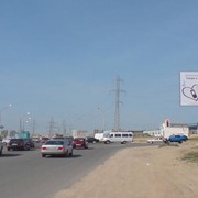 Размещение наружной рекламы в городе Актау за рынком Асар фото