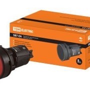 Кнопка переключатель SB7-EA45 d22мм 1з+1р красная TDM ELECTRIC SQ0746-0022 фото