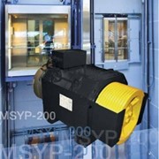Лебёдка MSYP-200 для безредукторных лифтов