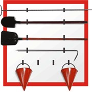 Стенд противопожарный. фотография