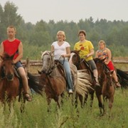 Прогулки на лошадях фотография