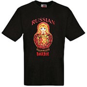 Футболка “Russian Barbie“ фото