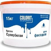 Краска водоэмульсионная для фасадных работ COLORIT 3,5 кг фото