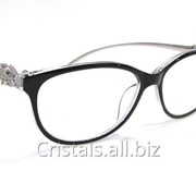 Женские очки для коррекции зрения "Леопард" Модель №1 (серебро)