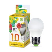 ASD Лампа светодиодная LED-ШАР-standard 10Вт 230В Е27 3000К 900Лм ASD 4690612015477 фото