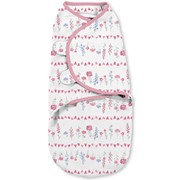 Конверт Summer Infant Конверт на липучке Swaddleme®, размер S/M, розовый/цветочки фото