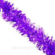 Мишура “Пшеничный лист“ 200*9см, ПВХ, цвет фиолетовывй фотография