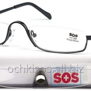 Очки для чтения SOS унисекс модель P 001 Black фото