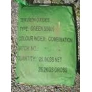Пигмент зелёный мешок 17 кг фото