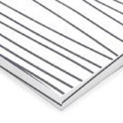 Фасад МДФ глянцевый белое серебро 621 AGT