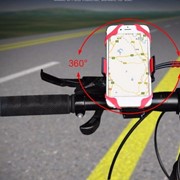 Силиконовый универсальный держатель для телефона Bicycle Phone Holder, 360 градусов фото