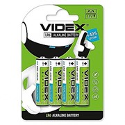 Батарейки Videx LR6/AA блистер 4шт