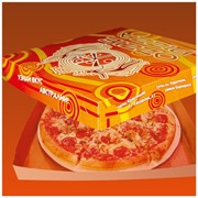 Коробки для пиццы с логотипом фото