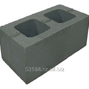 Камень бетонный стеновой ШКСЛ-ПР-ПС-39 Namtas, 390х190х188мм фото