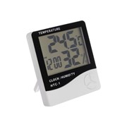 Термометр LuazON LTR-14, электронный, датчик температуры, датчик влажности, белый фото