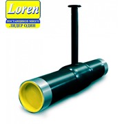 Кран шаровый стальной для подземной установки LD Ду250 КШ.Ц.П.250.025.02 Н= фото