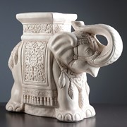 Фигура - подставка “Слон“ состаренный 20х58х43см фотография