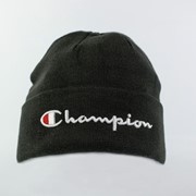 Шапка Champion Logo Grey фотография