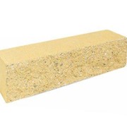 Кирпич облицовочный желтый (белый цемент) евро-стандарт полнотелый “БрикСтоун“ (640шт/под) фотография