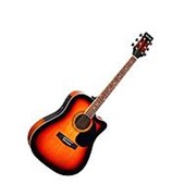 Электроакустическая гитара Martinez FAW - 702CEQ / VS фото