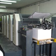 Листовые офсетные печатные машины-Современная 4-х красочная печатная машина ROLAND 204 H фото