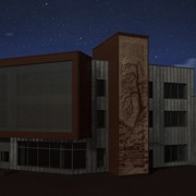 Визуализация фасадов зданий фото