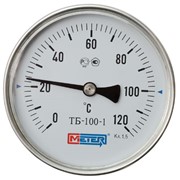 Термометр биметаллический общетехнический, осевое исполнение МЕТЕР ТБ-1