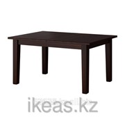 Раздвижной стол коричнево-чёрный СТУРНЭС фото