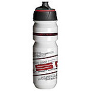 Велофляга 100% биопластик AB-Tcx-Shanti 0.85л бело-красная AUTHOR фотография