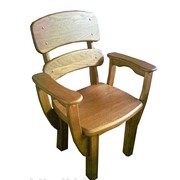 Кресло деревянное фото