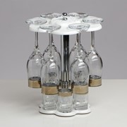 Мини-бар 12 предметов шампанское, гравировка, белый 200/50 мл фото
