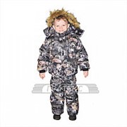 Костюм Маугли зимний, куртка, полукомбинезон, (ДетКам), тк. Duplex фото
