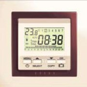 Программируемый термостат серии Unica, декоративный элемент Терракота, Термостаты фото