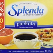 Заменитель сахара (сукралоза) порционные пакетики (1200 штук) SPLENDA No Calorie Sweetener (№ спленда1200)