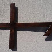 Хрест деревяний надгробний