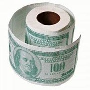 Туалетная бумага “100 $“ фото