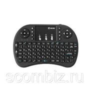 I8 - беспроводная мини клавиатура с тачпадом, Черный фото