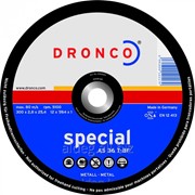 Абразивный отрезной диск Dronco AS 36 T-BF 400х3,2 фотография